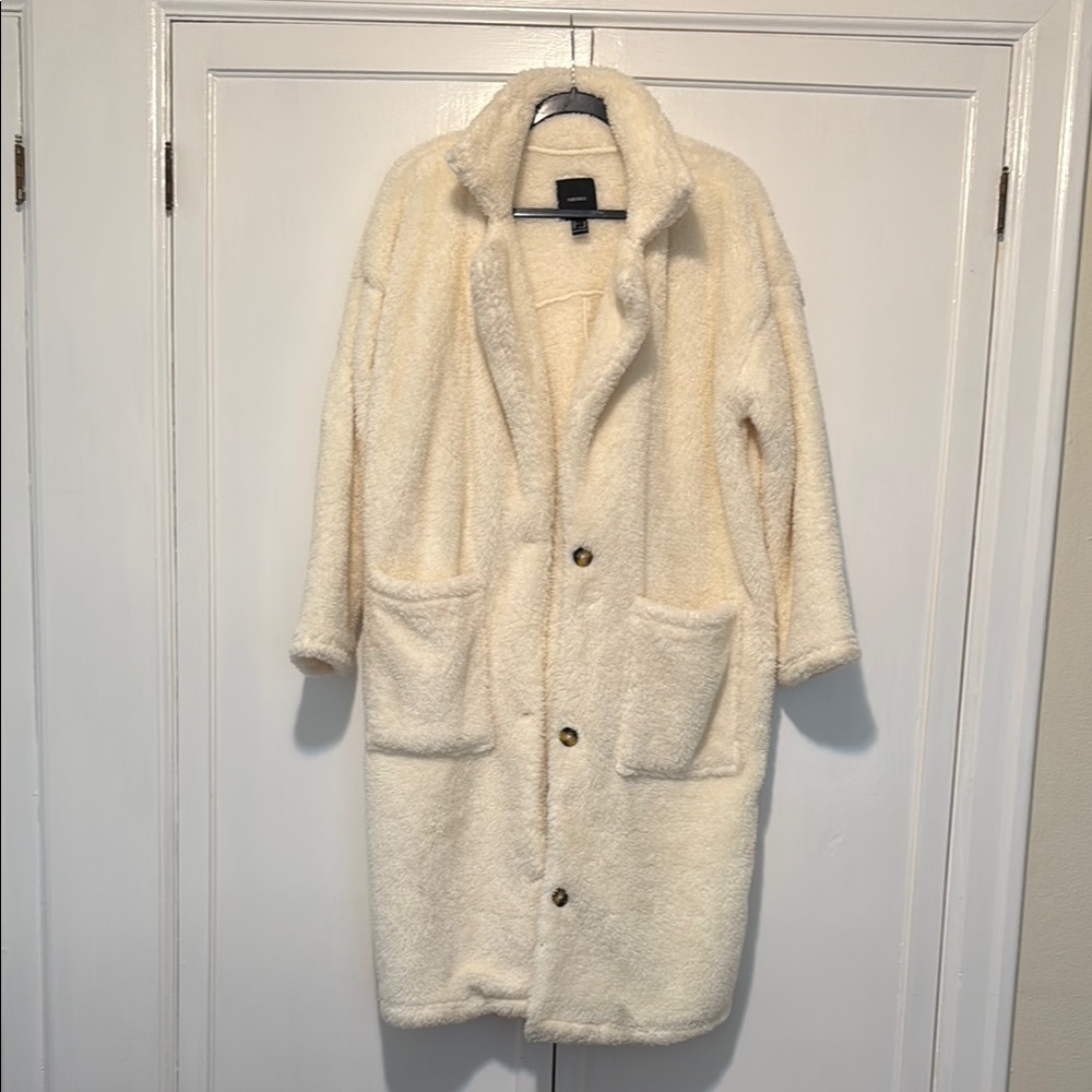 Forever 21 Faux Fur Teddy Coat